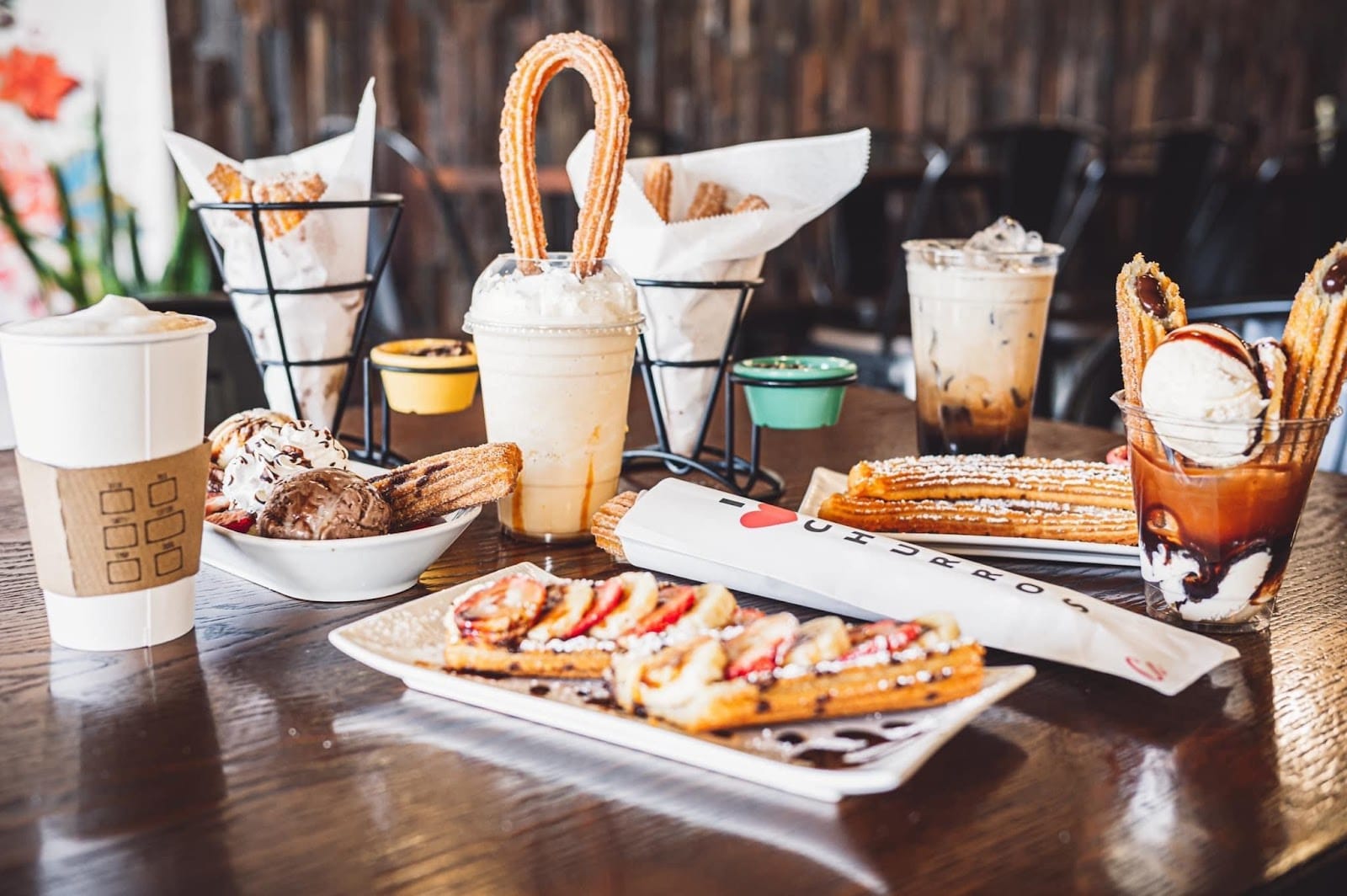 Churros Y Chocolate